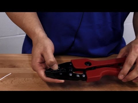 Crimp tool video