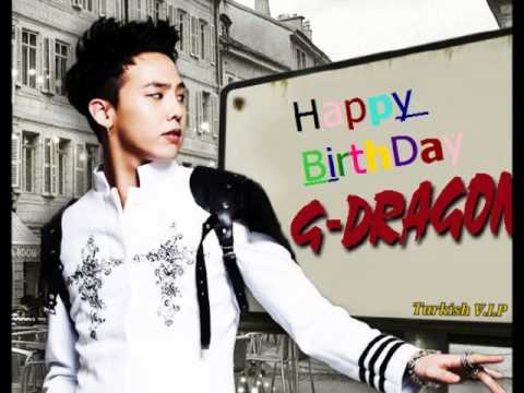 G Dragon Happy birthday