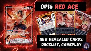 OP16 Red Ace - No More Bricks in the deck!! 🧱 Guide, Decklist, Gameply | One Piece TCG