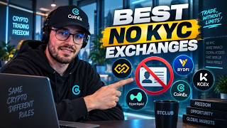 Buy Crypto Without KYC with BEST No KYC Crypto Exchanges Guide