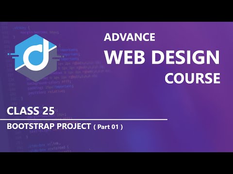 Introduction of Bootstrap Advance Web Design Course Class 16