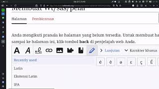Ngedit Incubator Wikikamus base Sasak