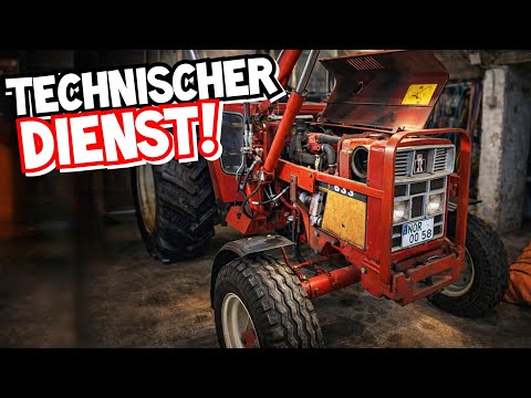 READY FOR OPERATION? | Preparing tractors and tippers for logging | Service on the IHC 633 | Mr. ...