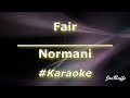 Normani - Fair (Karaoke)