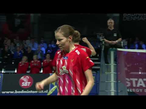 Match point - Denmark (Christiansen/Pedersen) vs Germany (Herttrich/Lamsfuss) - EMTC 2019