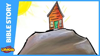 The Wise Man Built His House Upon the Rock | KIDS MUSIC VIDEO | Bible Story | LifeKids