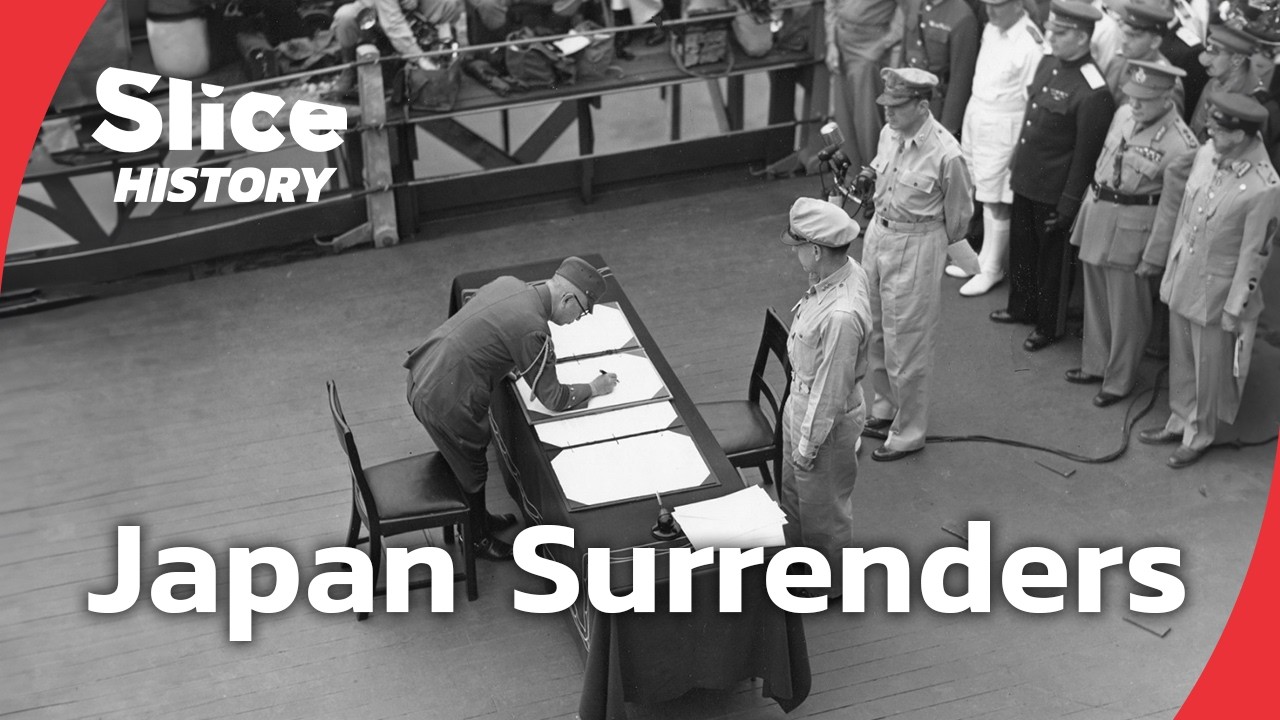 The Day Japan Surrendered: Aboard the USS Missouri I SLICE HISTORY | FULL DOCUMENTARY