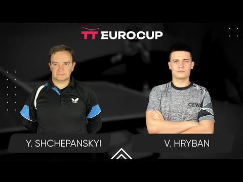 16:45 Yurii Shchepanskyi - Vadym Hryban 15.07.2025 TT Euro.Cup Ukraine Star. TABLE 4