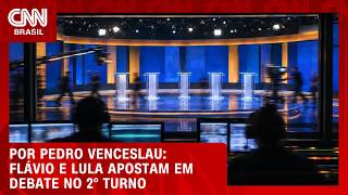 Vídeo: Campanhas de Flávio e Lula apostam em debate para o 2° turno | CNN 360°