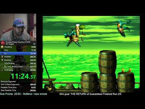 DKC2 - All Stages in 51:10