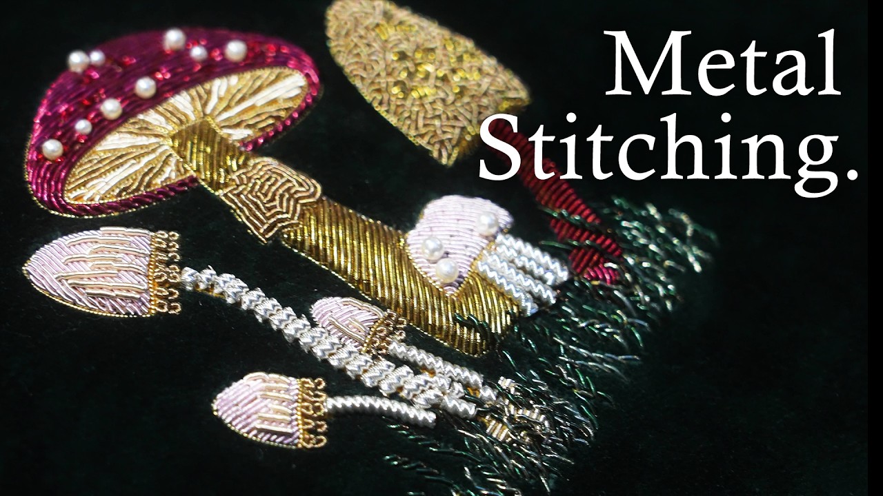 I Learned the Ancient Art of Sewing with GOLD (and you can too!)