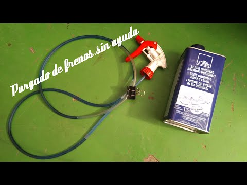 Purgado o sangrado de frenos sin ayuda