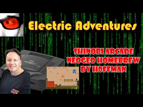 Let's Play - Shinobi Neo Geo CD New Homebrew by H0ffman!