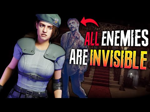 INVISIBLE ENEMY Mode! – Resident Evil 1 HD Remaster FULL WALKTHROUGH