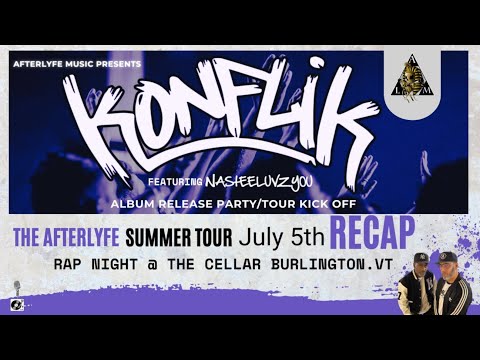 Konflik - LIVE @ The Cellar (BTV) w/@NasteeLuvzYou