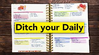 How this Weekly Layout became my favorite Daily Planner
