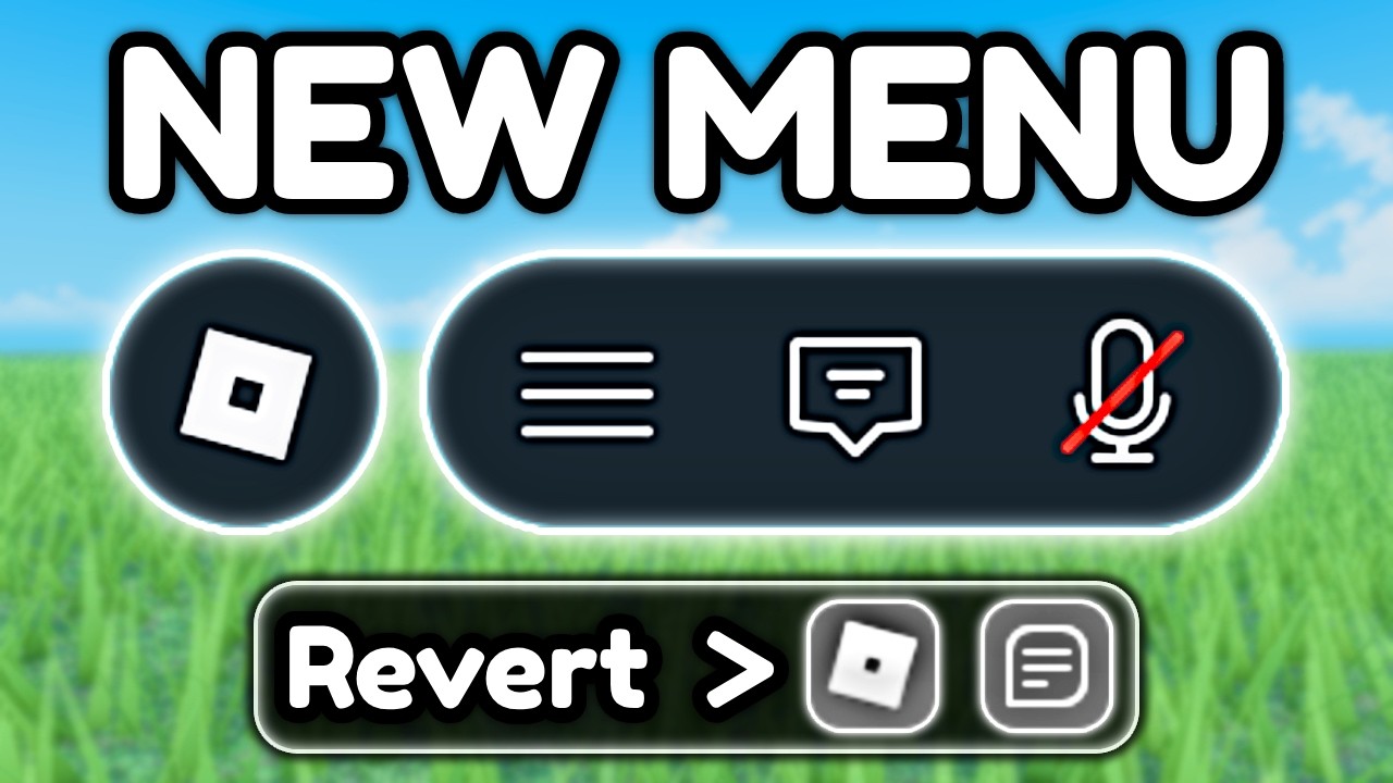 ROBLOX UPDATED THE MENU! (Get Old Menu Back)