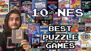 Top 10 BEST NES Puzzle Games!