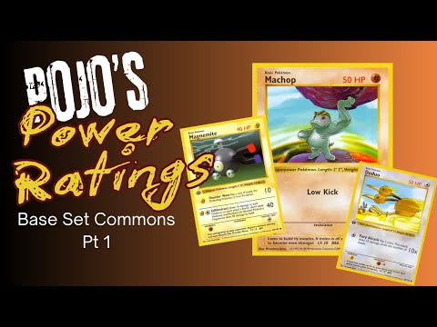 Pojo's Power Ratings - Base Set Commons 1 (Pokemon TCG Retrospective)