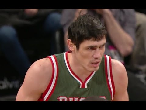 Ersan Ilyasova Full Highlights 2015.03.20 at Nets - 20 Pts, 13 Reb, 1 Nasty Block