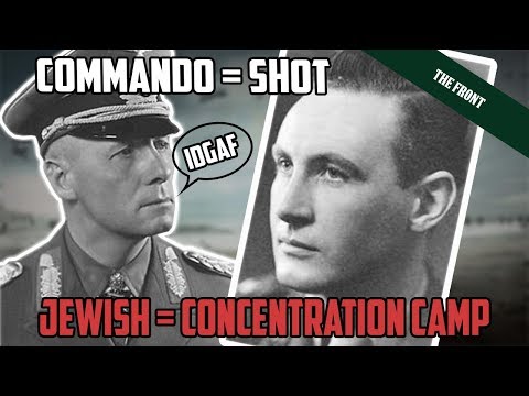 Der mysteriöse Fall von Erwin Rommel und dem gefangenen jüdisch-britischen Kommando