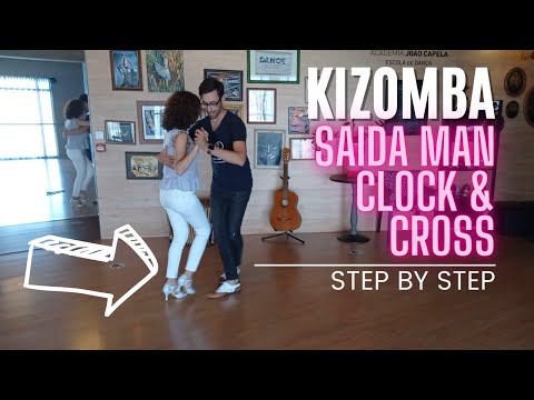 Kizomba - Saida Man, Clock and Cross - Step by Step