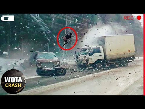 55 UNBELIEVABLE Car Crashes — Idiots in Cars Get Instant Karma Caught on Camera