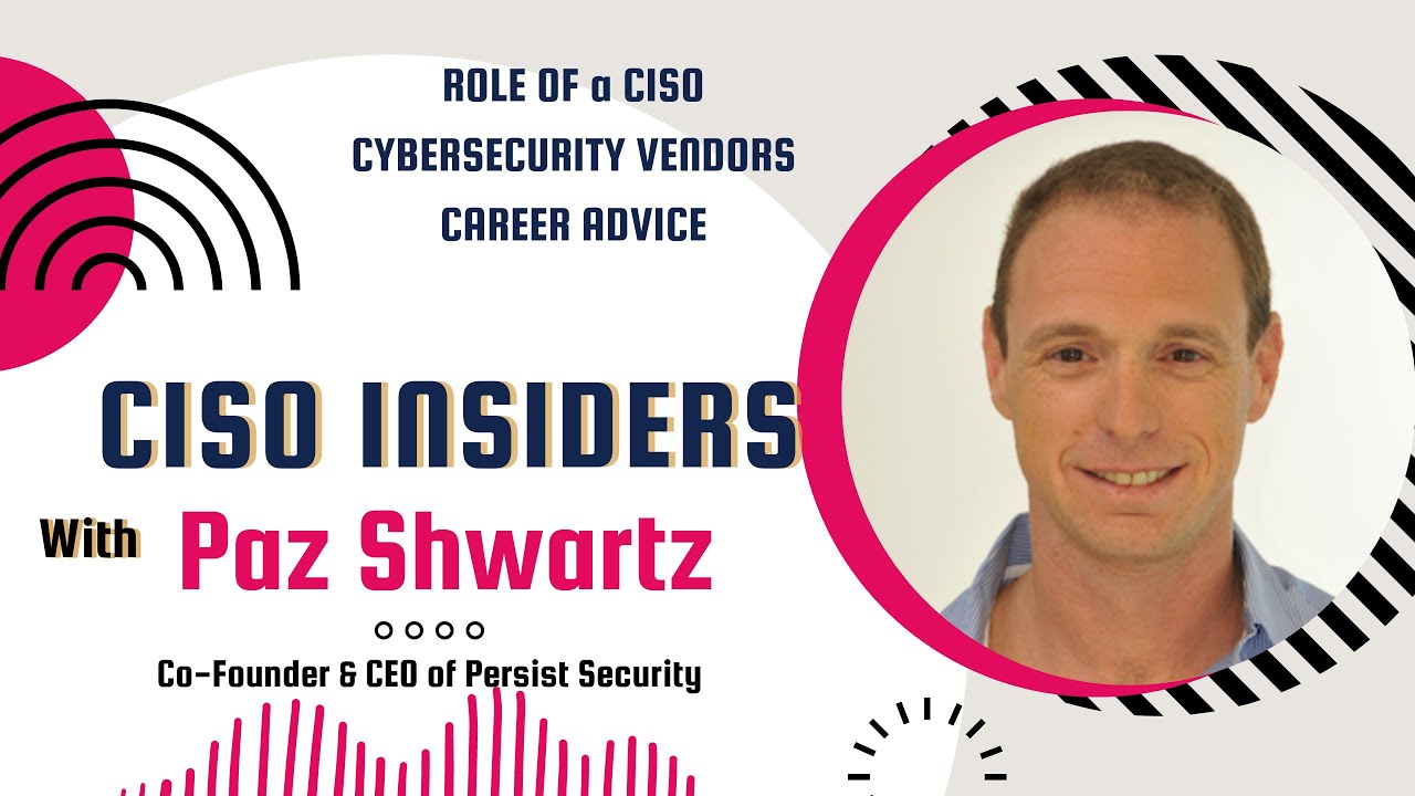 Paz Shwartz | Co-Founder & CEO of Persist Security - YouTube