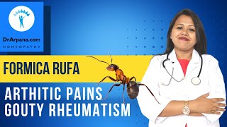 FORMICA RUFA HOMEOPATHIC MEDICINE Uses, Benefits, How to use, Indications