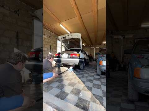 Оживление легендарной АЕ86 Хачироку с помощью лимонной кислоты #cars #initiald #авто #ae86 #trueno