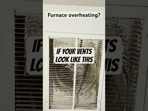 If your furnace keeps overheating check for blocked air vents, dirty filter, blower motor problems⬇️
