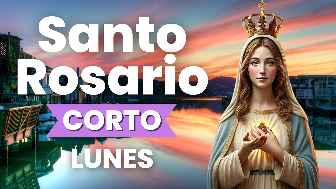 Santo Rosario CORTO, misterios Gozosos Lunes 21 de octubre del 2024 🌹🙏🏼