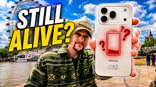 Honor 600 Pro Battery Test | Real World London Day Out + Camera Samples