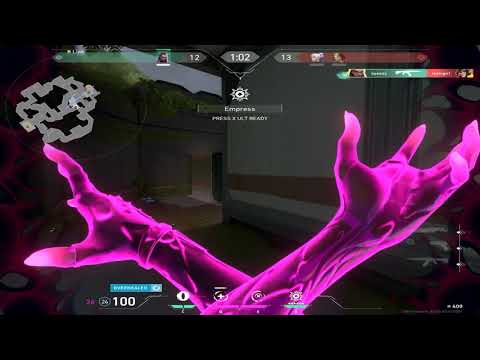 1v5 valorant overtime match point | fan backround noises + ratio