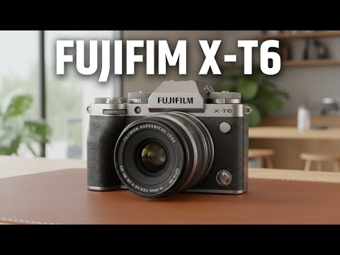 Fujifilm X-T6 First Look: New Film Simulations & 6.2K Video?