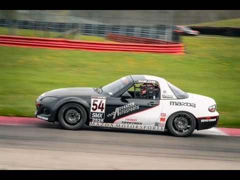 Track Record Lap at Mid Ohio with the SpecMX5 Challenge Series
