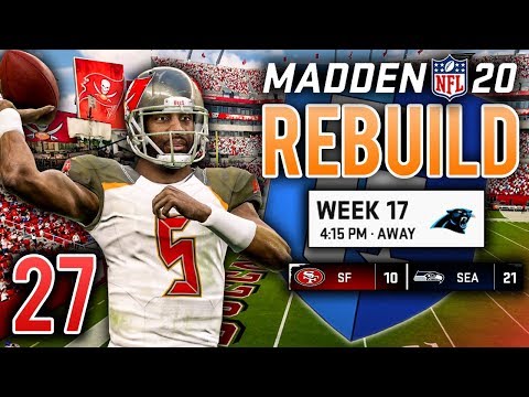 Madden 20 Franchise Rebuild Ep.27 - Bucs Look to Clinch #1 Seed in NFC
