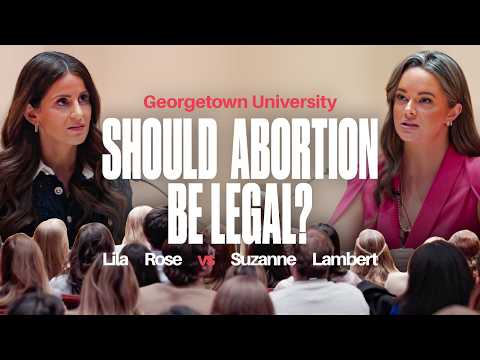Heated Abortion Debate at Georgetown - Lila Rose vs. Suzanne Lambert