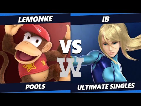 ULTIMATE WANTED 3 - LeMonke (Diddy Kong) Vs. lb (ZSS) SSBU Ultimate Tournament
