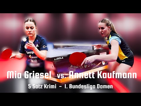 Mia Griesel vs. Annett Kaufmann | 1. Bundesliga Damen | Duell der U19-WM-Medaillengewinnerinnen!