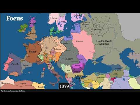 1000 anni di storia d'Europa in 3 minuti