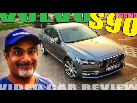 2017 Volvo S90 T6 Review - plus Pilot Assist Mode Demo