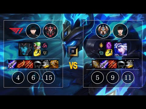 T1 Gumayusi Kalista vs Leo Ashe Bot - KR GrandMaster Patch 10.11