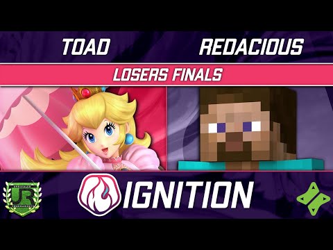 Toad (Peach) vs Redacious (Steve) - Ignition 301 LOSERS FINALS