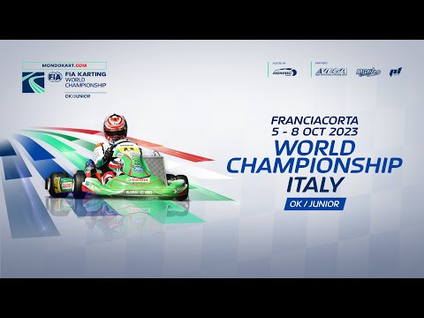 FIA Karting World Championship 2023 Junior and OK / Franciacorta Italy (Saturday)