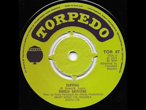 MARCIA GRIFFITHS ♦ Survival/Version {TORPEDO 7" 1975}