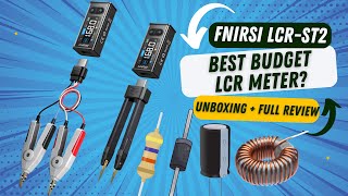 Download lagu FNIRSI LCR-ST2 Review | Digital Tweezer LCR ESR Meter Unboxing, Full Test & Honest Verdict! mp3