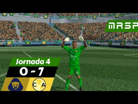 J4 Pumas 0 - 7 América (FTS 20)