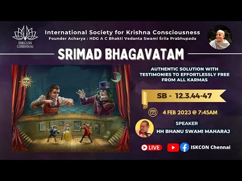 SB_12.3.44~47 - Authentic solution with testimonies to effortlessly free from all karmas !