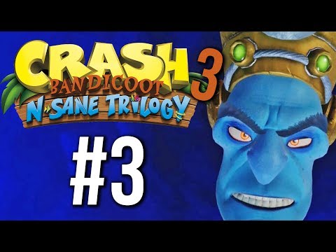 Crash Bandicoot 3 Warped N Sane Trilogy Gameplay Walkthrough Part 3